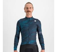 Sportful Cliff Supergiara Long Sleeve Thermal Jersey M Galaxy Blue/Berry Blue/Bl