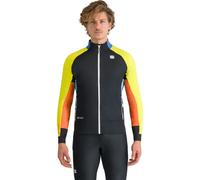 SPORTFUL Upcycle Apex Jacket - Hombre - Negro / Narnaja / Amarillo - talla L- modelo 2026