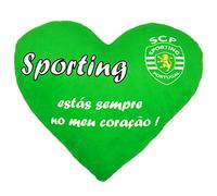 Sporting CP - Almohada decorativa con licencia oficial