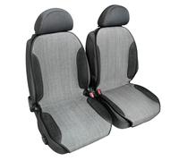 LAMPA 54504 Pieza Funda protectora de asiento delantero gris