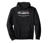 Sporting Graffiti perder es morir, ganar es volar Sudadera con Capucha
