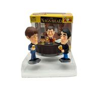 Sporting Profiles Only Fools and Horses The Nags Head - Juego de 4 piezas Bobble Buddies Bobblehead Head Box Set 2 Rodney, Mike, Trigger y Bar