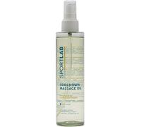 SPORTLAB MILANO - COOLDOWN MASSAGE OIL - Aceite relajante y descontracturante para los músculos después del deporte | Árnica descontracturante, Escina con acción drenante y Mentol refrescante | 200ml