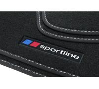Sportline Alfombrillas Apto para BMW X3 F25 Xdrive Sdrive Año Fab. 2010-10/2017