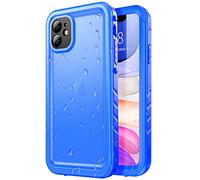 SPORTLINK Funda para iPhone 11 Impermeable Antigolpes - 360 Grados Militar Integral Protector [IP68 Waterproof Sumergible] Carcasa Antigolpes Acuatica con Pantalla/Camara Proteccion (Azul)