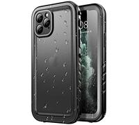 SPORTLINK Funda para iPhone 11 Pro Impermeable Antigolpes - 360 Grados Militar Integral Protector [IP68 Waterproof Sumergible] Carcasa Antigolpes Acuatica con Pantalla/Camara Proteccion(Negro)