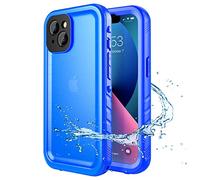 SPORTLINK Funda para iPhone 13 Impermeable Antigolpes - 360 Grados Militar Integral Protector [IP68 Waterproof Sumergible] Carcasa Antigolpes Acuatica con Pantalla/Camara Proteccion(Azul)
