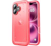SPORTLINK Funda para iPhone 13 Pro Impermeable Antigolpes - 360 Grados Militar Integral [IP68 Waterproof Sumergible] Carcasa Antigolpes Acuatica con Pantalla/Camara Proteccion(Rosa)