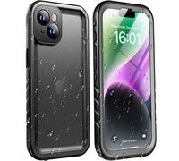 SPORTLINK Funda para iPhone 14 Impermeable - 360 Grados Antigolpes Militar Integral Protector [IP68 Waterproof Sumergible] Carcasa Estanca Acuatica con Templado Pantalla/Camara Proteccion[9H HD]