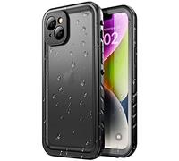 SPORTLINK Funda para iPhone 14 Plus Impermeable Antigolpes - 360 Grados Militar Integral Protector [IP68 Waterproof Sumergible] Carcasa Antigolpes Acuatica con Pantalla/Camara Proteccion(Negro)
