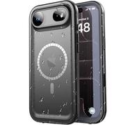 SPORTLINK Funda para iPhone 17 Air Impermeable 360 Grados, Negro/mag