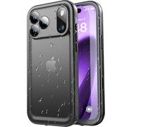 SPORTLINK Funda para iPhone 17 Pro MAX Impermeable - 360 Grados Antigolpes Militar Integral Protector [IP68 Waterproof/Agua] Carcasa Antipolvo Acuatica con Pantalla/Camara Protección,6.9"