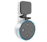 Sportlink - Soporte de pared para montaje de Echo Dot de segunda generación sin cables o tornillos, una opción para colocar su asistente de voz en el hogar, baño, cocina o dormitorio