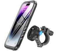 SPORTLINK Soporte Movil Moto Bicicleta para iPhone 14 Pro MAX - Soporte Motocicleta Bici [Rotación 360°/Anti Vibración] Metal Manillar MTB BTT Patinete Scooter Bike Telefono Phone Holder