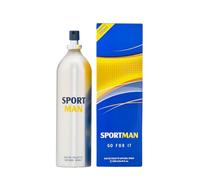 SPORTMAN - Go For It 250 ml, Colonia Hombre, Perfume Formato Spray, Eau de Toilette Natural y Masculina, Aroma Cítrico, Fragancia Fresca, Deportiva y de Larga Duración