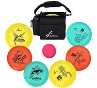 Sportneer Disco volador LED, frisbee iluminado con 3 modos de color, disco brillante con sensor de movimiento, recargable por USB-C de 175 g, HDPE para juegos nocturnos, playa, camping, patio trasero