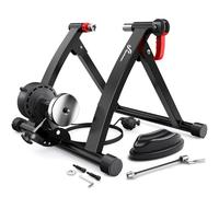 Sportneer Rodillo de entrenamiento para bicicleta - Rodillo magnético para bicicleta de 26 - 28 pulgadas y 700 C de liberación rápida, base de rueda delantera con 6 niveles de resistencia para montar