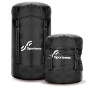 Sportneer Saco de compresión de 13 L/20 L/40 L/50 L, saco de dormir ultraligero resistente al desgarro, equipo de ahorro de espacio para camping, senderismo, viajes