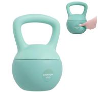 SPORTNOW 4/6/8/10/12 kg Pesa Rusa Soft Kettlebell Mango Antideslizante | Relleno de Arena Metálica, para Entrenamiento Culturismo en Casa, Gimnasio