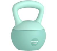 SPORTNOW 4/6/8/10/12 kg Pesa Rusa Soft Kettlebell Mango Antideslizante | Relleno de Arena Metálica, para Entrenamiento Culturismo en Casa, Gimnasio