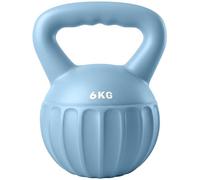 SPORTNOW Bad Company - Pesa rusa (6 kg, relleno de arena, para principiantes, entrenamiento de fuerza, color azul)