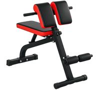 SPORTNOW Banco de musculación plegable banc multifonction para entrenamiento cojín ajustable 8 posiciones 103x65x67-98 cm Negro Aosom España