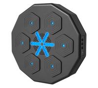 SPORTNOW Boxeo Pared Musical con Conexión Bluetooth, Máquina Boxeo Musical Pared con Luces LED, para Adultos y Niños en Casa, Oficina, Gimnasio