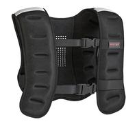SPORTNOW Chaleco Lastrado 8 kg Transpirable con Correas Ajustables y Bandas Reflectantes para Entrenamiento Fuerza Jogging Negro Aosom España
