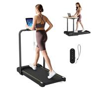 Sportnow Cinta De Correr Plegable Inclinado 2 En 1 Con 2.0hp 6 Km/h Pantalla Led