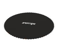 SPORTNOW Colchoneta de Repuesto para Trampolín Ø323 cm Resistente y Duradera para Trampolín de 12 Pies con 72 Enganches Negro Aosom España