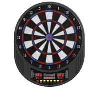 SPORTNOW Diana electrónica para 1-8 jugadores, pantalla LCD, 6 juegos de dardos, colorida Aosom España