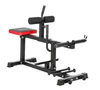SPORTNOW Extensión de piernas, 2 en 1 ajustable, con pasadores de banda y ruedas, bicicleta estática para entrenamiento de piernas y muslos, dispositivo de fitness para el hogar y el gimnasio en casa