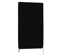 Sportnow funda de mesa de ping-pong cubierta de mesa de tenis con cremallera anti-uv e impermeable para interior y exterior 275x153x5 cm negro 5 cm