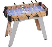 SPORTNOW Futbolín de Madera Compacta 89x61,5x70 cm Morado