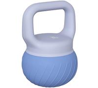 SPORTNOW Kettlebell 10 kg, mancuernas con mango antideslizante, ergonómico, mancuernas de bola, entrenamiento para gimnasio, azul