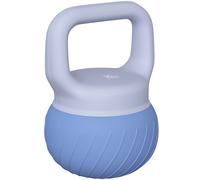 SPORTNOW Kettlebell 10 kg, pesa con asa Antideslizante ergonómica, pesa tipo bola, musculación, entrenamiento, Azul Aosom España