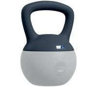 SPORTNOW Kettlebell 6/8/10/12kg - Colaboración Aosom.fr x FFHandball - Mancuerna con mango antideslizante para fitness, culturismo, cardio