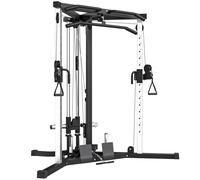 SPORTNOW Multiestación Musculación Máquina de Musculación Entrenamiento para Fitness Gimnasio en Casa,Ejercitar Parte Superior Cuerpo