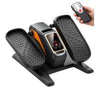 SPORTNOW Mini Elíptica Eléctrica para Personas Mayores 12 Velocidades | Modo Manual, Automático, Control Remoto, Pedaleador Eléctrico Silencioso para Sentarse, Pantalla LED, Pedales Antideslizantes