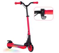Sportnow Patinete Eléctrico Plegable Motor 120 W Autonomía 6 Km Max 10 Km/h Rojo