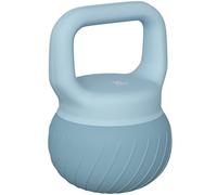 SPORTNOW Pesa Rusa 10 kg, Soft Kettlebell Relleno de Arena Metálica y Mango Antideslizante, para Entrenamiento Culturismo en Casa, Gimnasio, Azul Claro