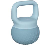 SPORTNOW Pesa Rusa 6/8/10kg Soft Kettlebell Mango Antideslizante Azul Claro | Relleno de Arena Metálica, para Entrenamiento Culturismo, Casa, Gimnasio