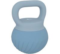 SPORTNOW Pesa Rusa 6 kg, Soft Kettlebell Relleno de Arena Metálica y Mango Antideslizante, para Entrenamiento Culturismo en Casa, Gimnasio, Azul Claro