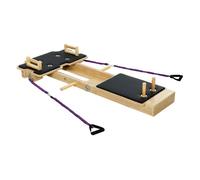 SPORTNOW Pilates Reformer con Bandas de Resistencia y Asas para Mujeres