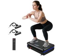 Sportnow Plataforma Vibratoria Con 120 Velocidades 5 Programas Pantalla Led