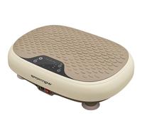 SPORTNOW Plataforma Vibratoria con 20 Niveles de Velocidad 3 Programas Pantalla LED Control Remoto para Hacer Ejercicio en Casa