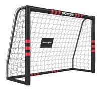 SPORTNOW Portería de Fútbol para Jardín 180x120 cm Jóvenes y Adultos Portería Exterior Resistente con Red Acolchada y Anclajes Aosom España