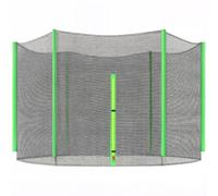 SPORTNOW Red de Seguridad para Cama Elástica Ø305 cm 6 Postes Rectos | Red de Trampolín Redondo, para Exterior, Protectora para Cama Elástica