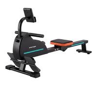 SPORTNOW Remadora Doméstica 16 Niveles de Resistencia Bluetooth App Compatible Aosom España