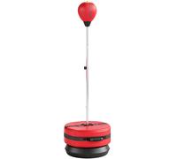 SPORTNOW Saco de boxeo con base, set ajustable 125-145 cm, speedball independiente con guantes y bomba